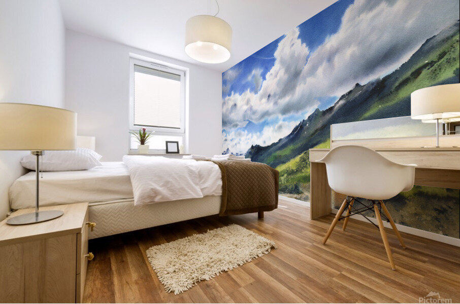 Mount Arkhyz Mural print