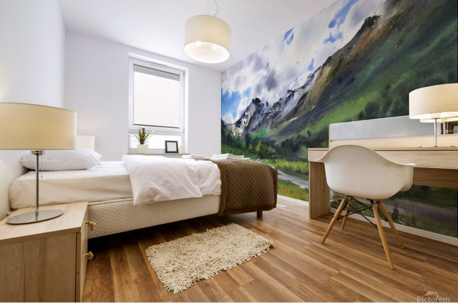 Mount Arkhyz 4 Mural print