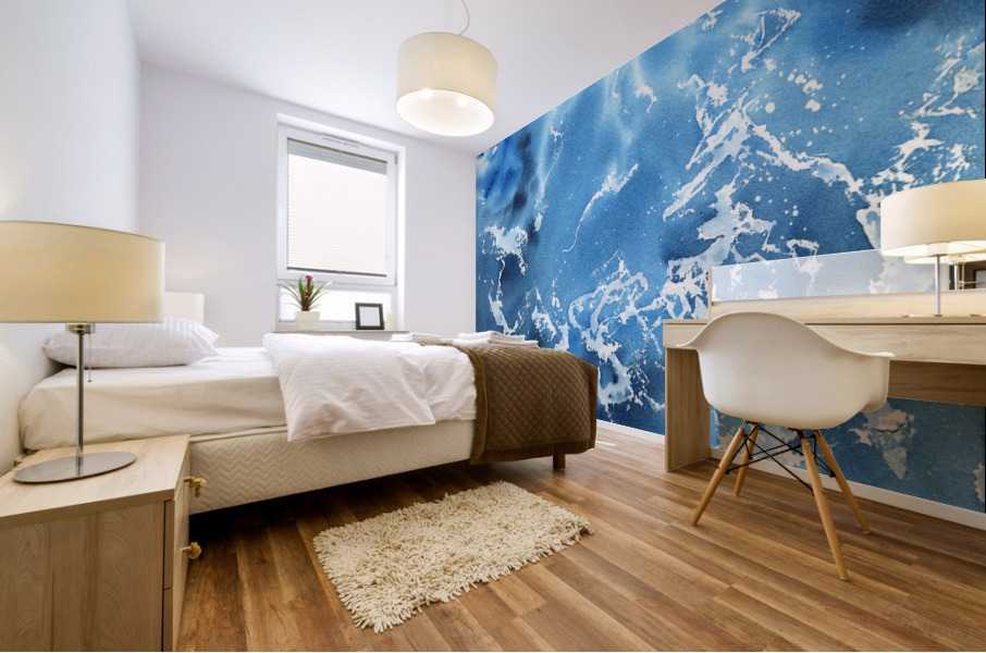 Sea Foam Mural print