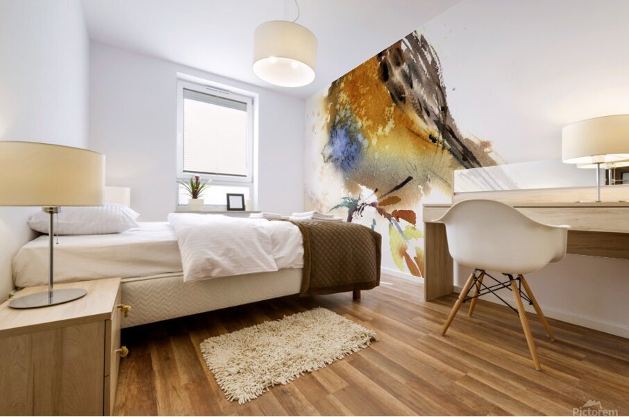 Meadow Bird Mural print