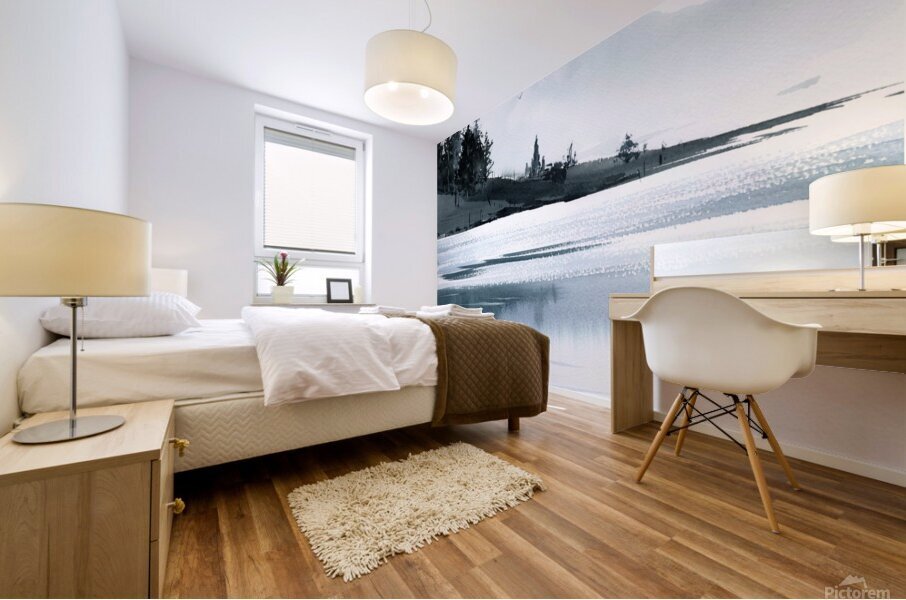 Misty Mountain 2 Mural print