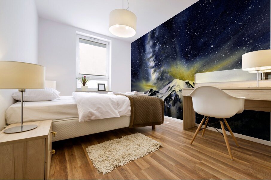 Milky Way Mural print