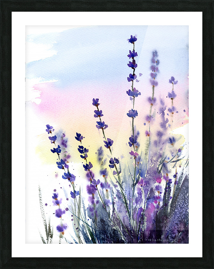 lavender Impression et Cadre photo