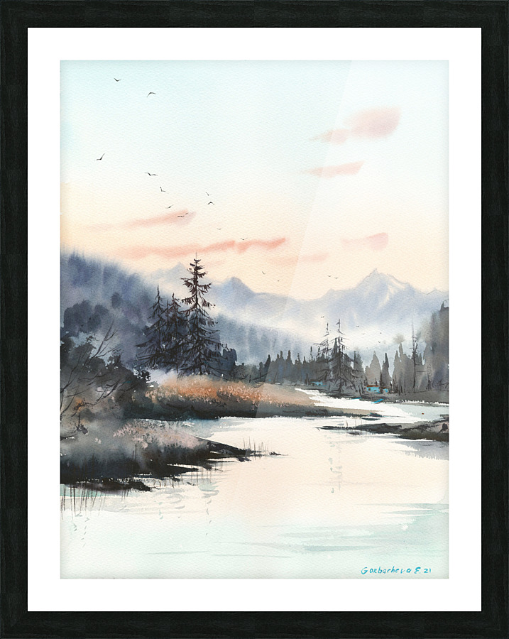 Vanilla Sky 2 Picture Frame print
