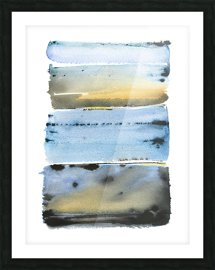 Abstract sea beach 4 Picture Frame print