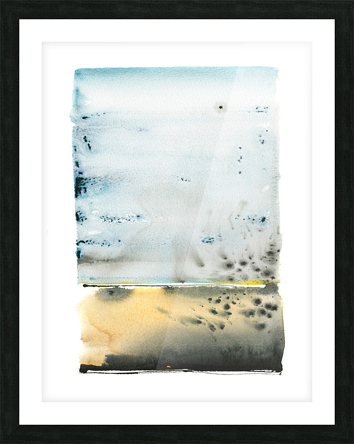 Abstract sea beach 7 Picture Frame print