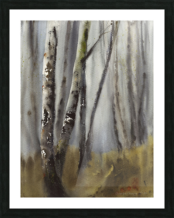 Birch Grove Picture Frame print