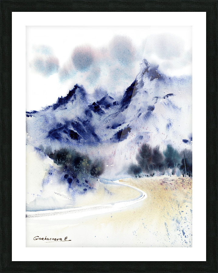 Blue mountains 1 Picture Frame print