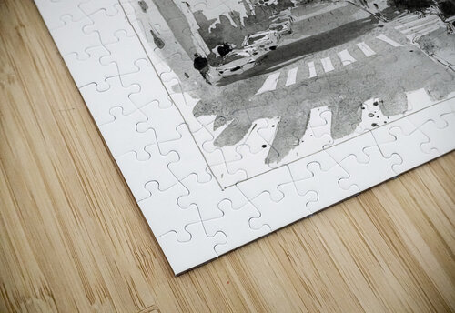 Monochrome Paris Eugenia Gorbacheva puzzle
