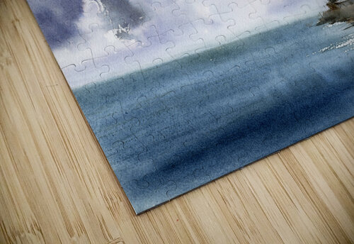 Lighthouse Watercolor Eugenia Gorbacheva puzzle