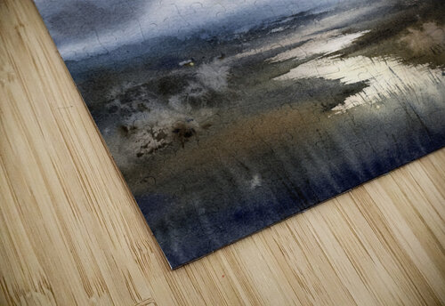 Clouds and river Eugenia Gorbacheva puzzle