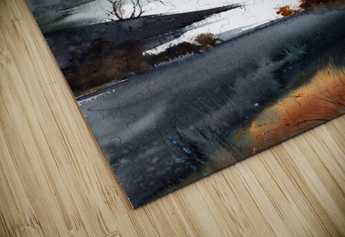 Fall mountain river 1 Eugenia Gorbacheva puzzle