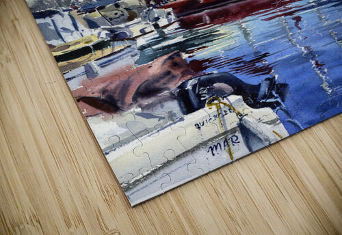 Moored yachts 2 Eugenia Gorbacheva puzzle