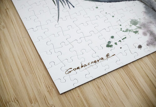 Gray Crowned-Crane Eugenia Gorbacheva puzzle