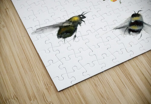 bumblebees Eugenia Gorbacheva puzzle