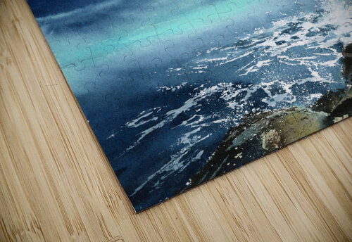 Waves and rocks Eugenia Gorbacheva puzzle