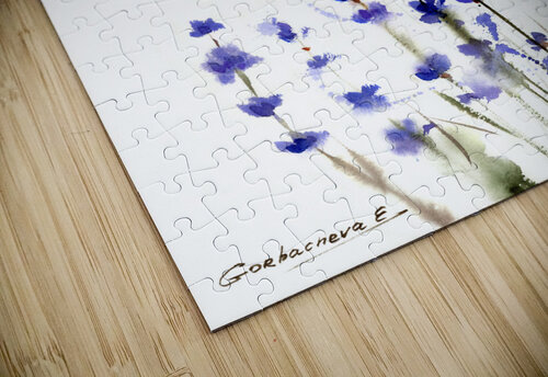 Lavender and bee Eugenia Gorbacheva puzzle