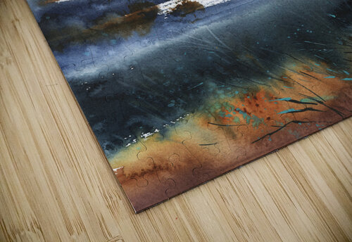 Abstract mountains 2 Eugenia Gorbacheva puzzle