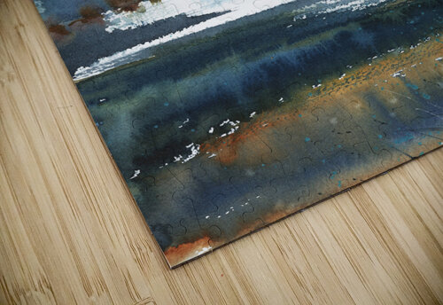 Abstract mountains 3 Eugenia Gorbacheva puzzle