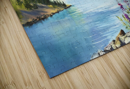 Turquoise lake 1 Eugenia Gorbacheva puzzle
