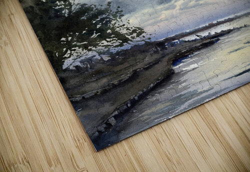 Tree on the shore Eugenia Gorbacheva puzzle