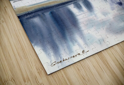 Blue mountains 3 Eugenia Gorbacheva puzzle