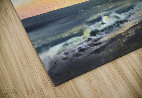 Sunset on the coast Eugenia Gorbacheva puzzle