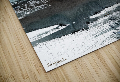 Abstract landscape 3 Eugenia Gorbacheva puzzle