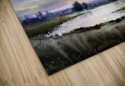 River and Clouds Eugenia Gorbacheva puzzle