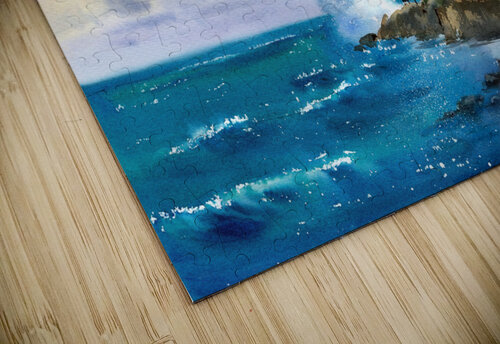 Lighthouse and sea Eugenia Gorbacheva puzzle
