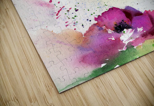 HUMMINGBIRD and FLOWER Eugenia Gorbacheva puzzle