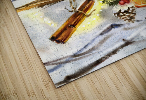 Christmas owl Eugenia Gorbacheva puzzle