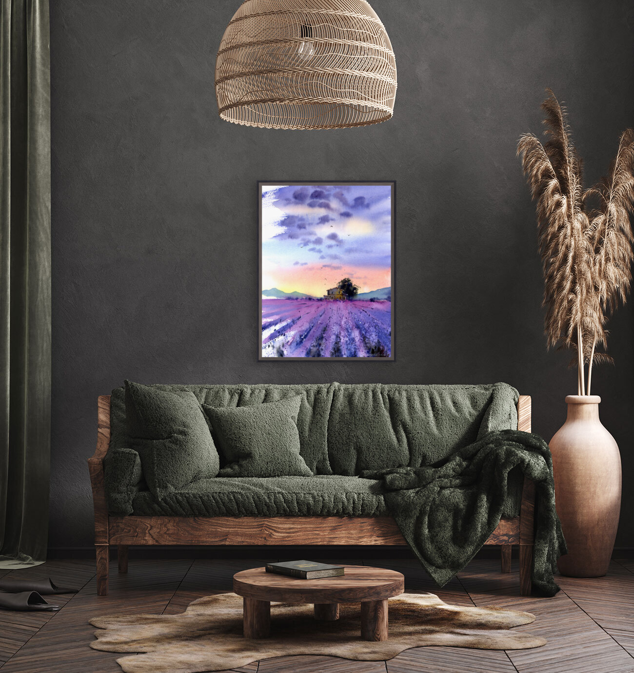 Lavender field Reproduction