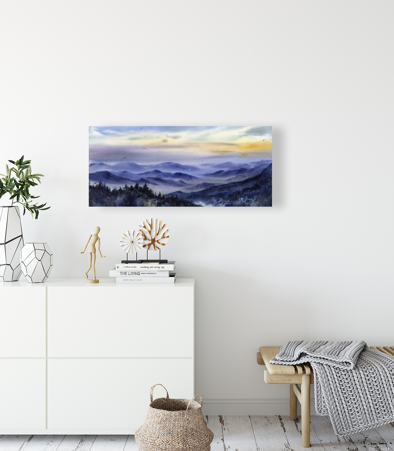 Blueberry mountains Reproduction