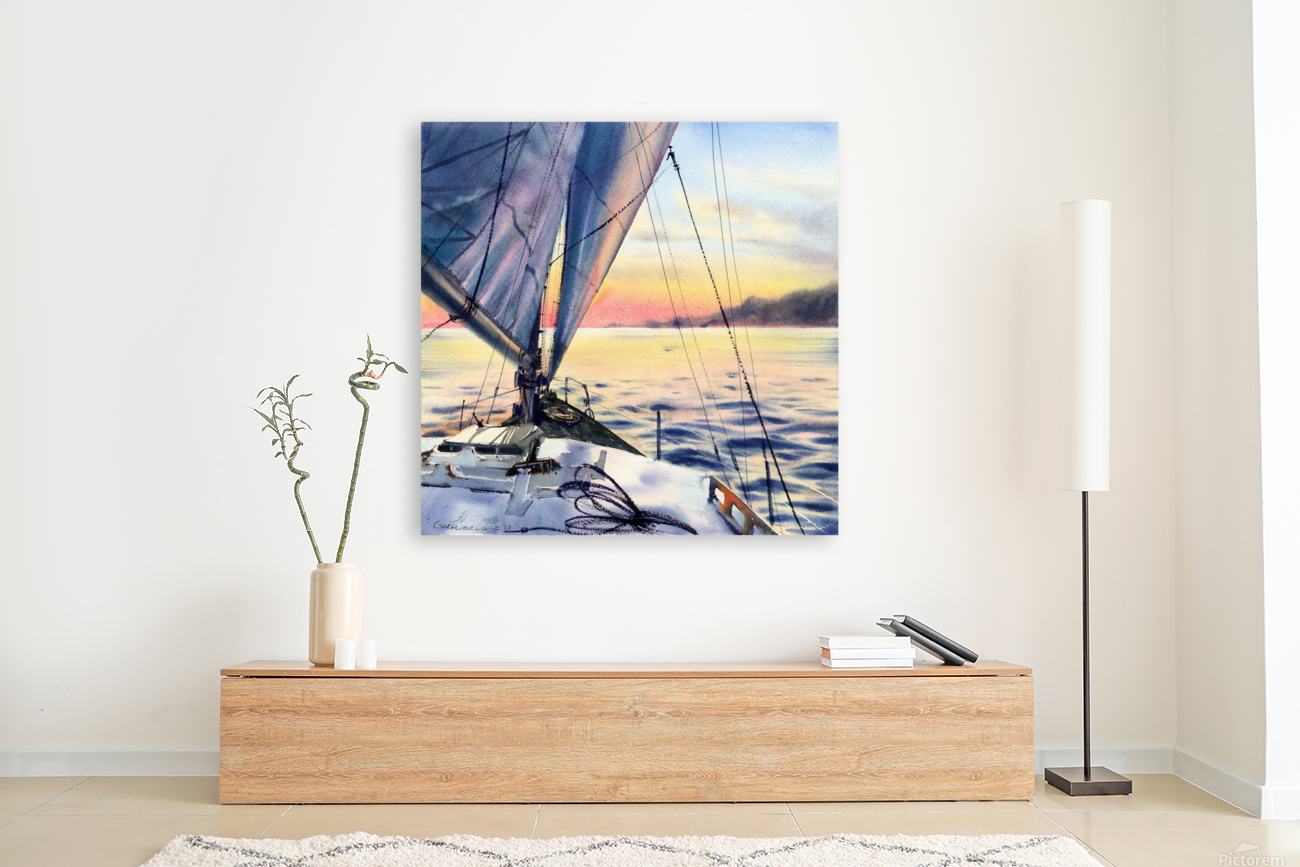 To meet the sunset Reproduction