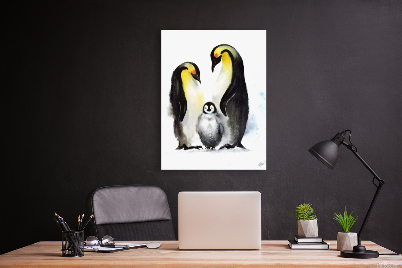 Penguin family Reproduction