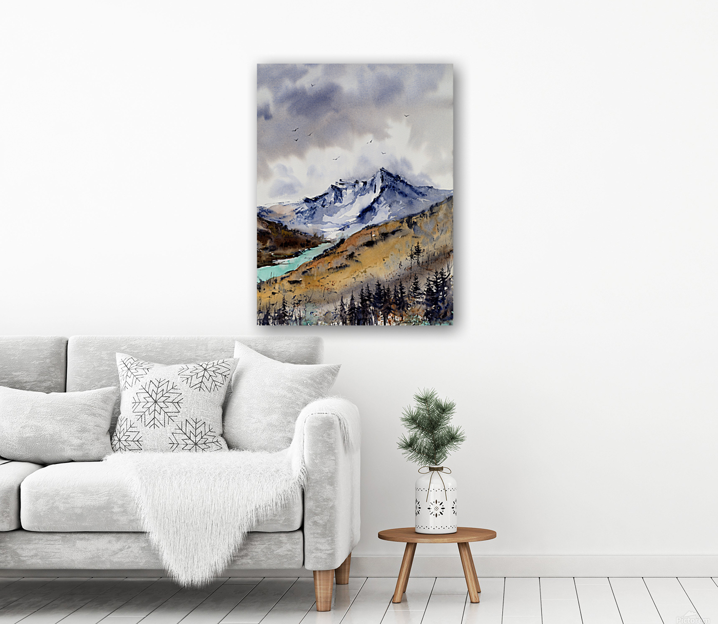 Turquoise river 2 Reproduction