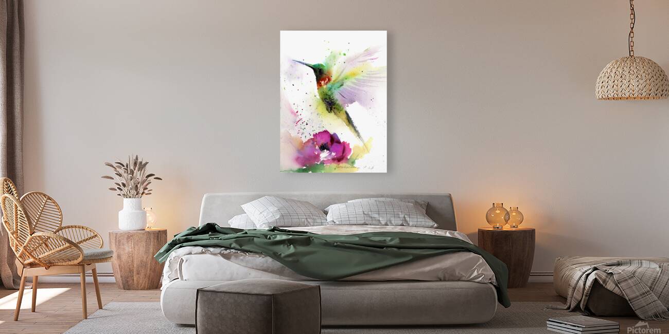 HUMMINGBIRD and FLOWER Reproduction