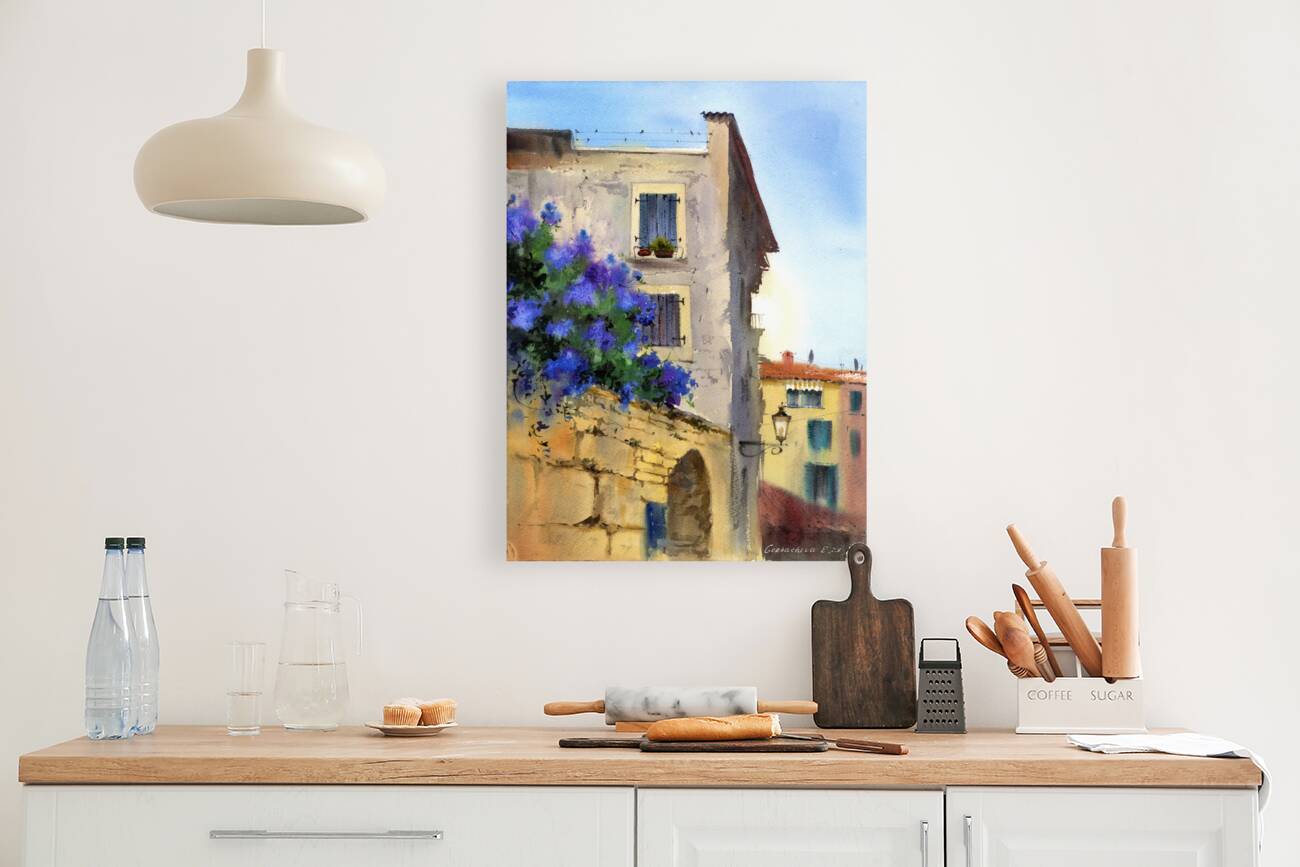 Italian old town Reproduction