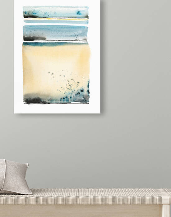 Abstract sea beach 2 by Eugenia Gorbacheva
