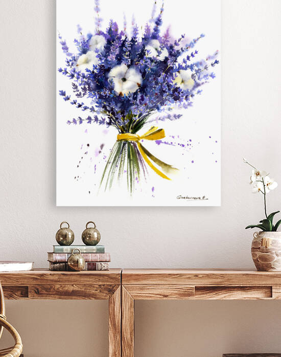Bouquet of lavender by Eugenia Gorbacheva