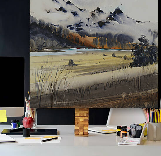 Mountain range 1 Reproduction