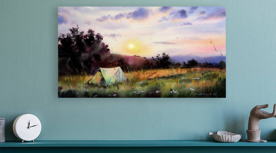 Camp by Eugenia Gorbacheva