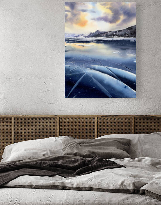 Winter Baikal by Eugenia Gorbacheva