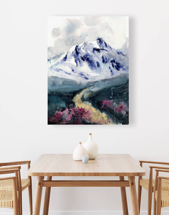 Blue mountains 2 by Eugenia Gorbacheva