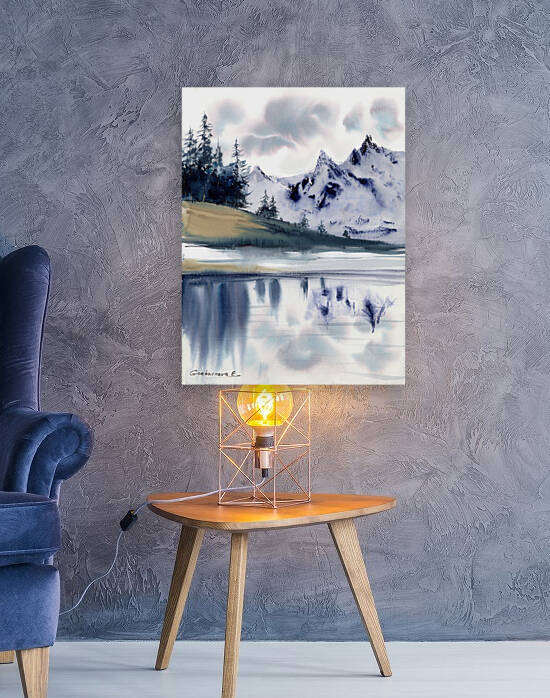Blue mountains 3 by Eugenia Gorbacheva