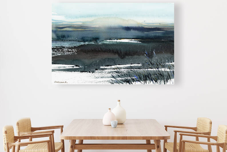 Abstract landscape 3 by Eugenia Gorbacheva