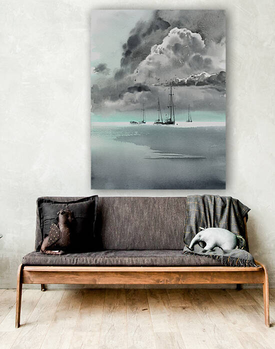 Monochrome yachts  2 Reproduction