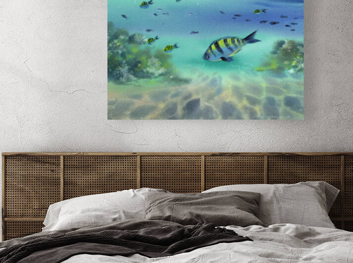 Undersea world by Eugenia Gorbacheva