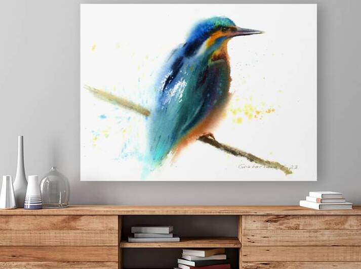 Kingfisher Blue Bird Reproduction